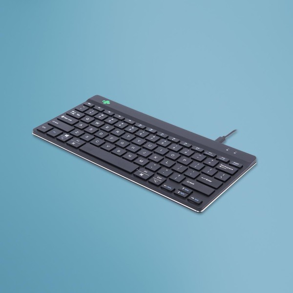 KEYBOARD COMPACT BREAK ENG/BLACK RGOCOUSWDBL R-GO ...
