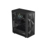 HOUSING GENESIS DIAXID 605F MIDI TOWER WITH USB-C WINDOW BLACK