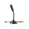 Gembird | Desktop microphone | MIC-D-02 | 3.5 mm | Black | 3.5 mm audio plug