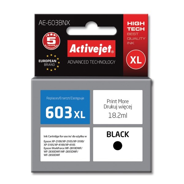 Activejet AE-603BNX ink (replacement for Epson ...
