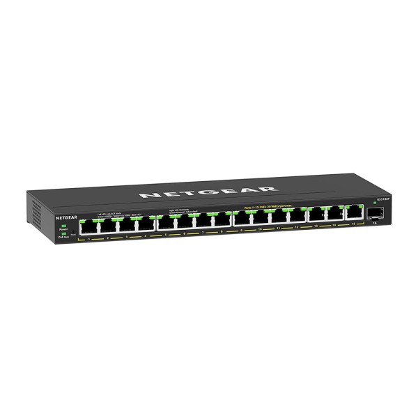 NETGEAR GS316EP-100PES network switch Managed Gigabit ...