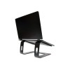 Port Designs 901103 notebook stand 39.6 cm (15.6") Aluminium, Black