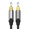 Vention Optical Fiber Audio Cable Aluminum Alloy Type 3M Gray