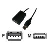 Logilink | USB 2.0 repeater 5m | USB-A to USB-A USB A male | USB A female