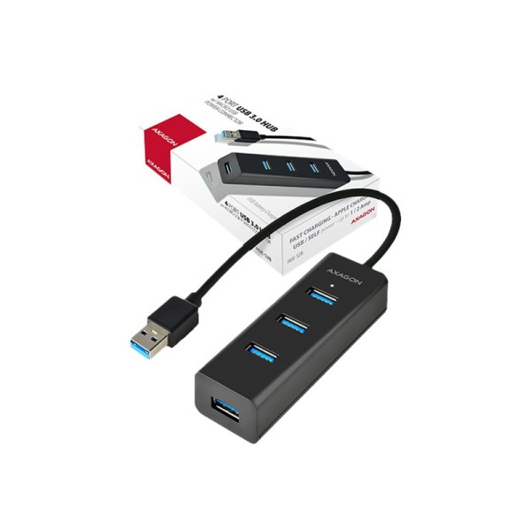 AXAGON Four-port USB 3.0 hub with ...