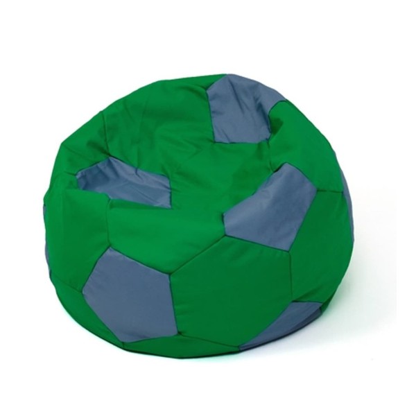 Soccer Sako bag pouffe green-grey XXL ...
