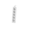 LANBERG POWER STRIP 1.5M WHITE, 5X 230V PL