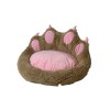 GO GIFT Dog and cat bed - camel - 75x75 cm