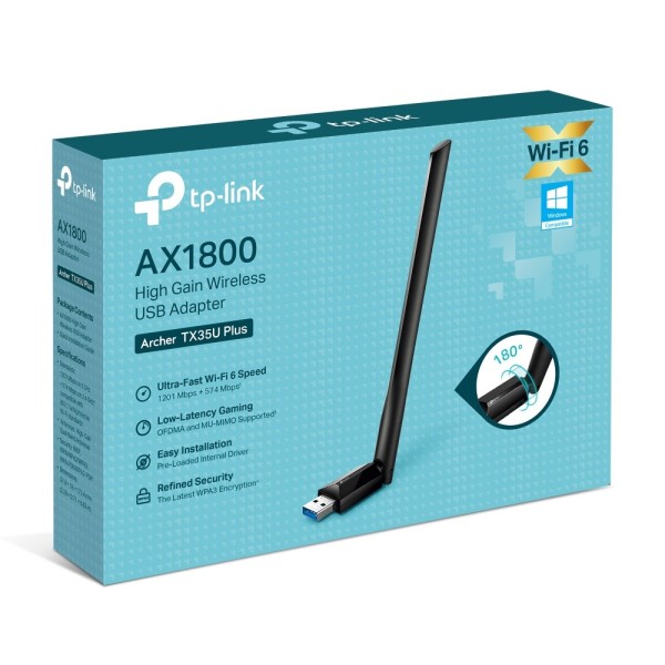 TP-LINK Archer TX35U Plus AX1800 High ...