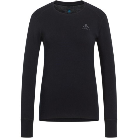 Koszulka damska Odlo BL TOP crew neck l/s MERINO 260 roz. M Czarna