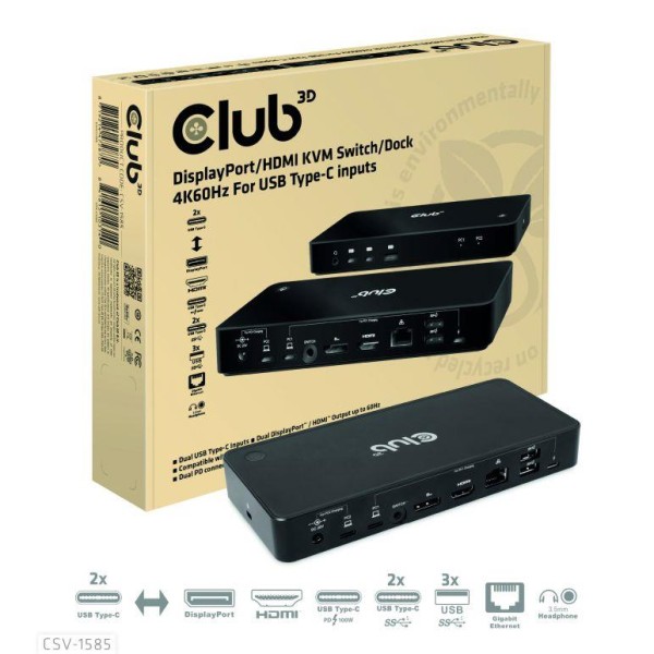 NB ACC DOCKING STATION/USB-C 120W CSV-1585 ...