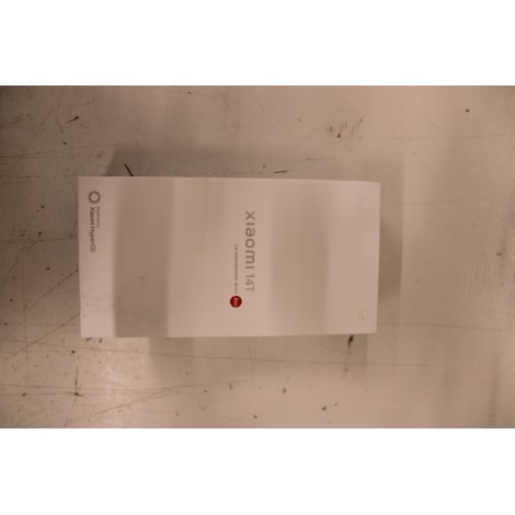 SALE OUT. Xiaomi 14T (Titan Blue) DS 6.67“ AMOLED 1220x2712/3.35GHz&2.2GHz/256GB/12GB RAM/Android 14/WiFi,BT/5G,MZB0HTQEU | Xiaomi 14T | Titan Blue | 6.67 