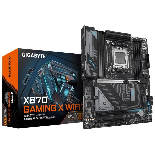 Mainboard|GIGABYTE|AMD X870|SAM5|ATX|Memory DDR5|Memory slots 4|2xPCI-Express 3.0 ...