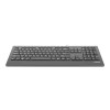 Natec Keyboard, Barracuda, US Layout, Slim | Natec | Keyboard | Barracuda | Standard | Wired | US | Black | 529 g