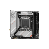 MSI | MPG B760I EDGE WIFI | Processor family Intel | Processor socket  LGA1700 | DDR5 DIMM | Memory slots 2 | Supported hard disk drive interfaces SATA, M.2 | Number of SATA connectors 4 | Chipset Intel B760 | Mini-ITX