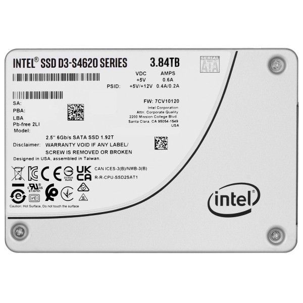 SSD Solidigm (Intel) S4620 3.84TB SATA ...