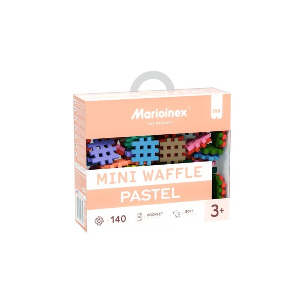 MARIOINEX Mini Waffle Building Blocks Pastel, ...