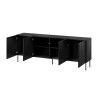 Cama Chest of drawers ISLA 200x40x75 matte black