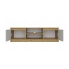 MALWA 120 TV cabinet, artisan oak/cashmere