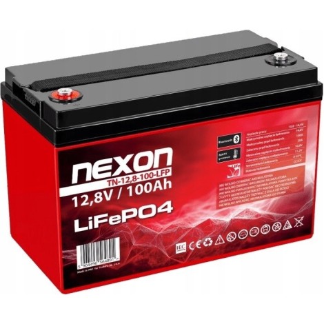 LIFEPO4 100AH 12.8V LIFEPO4 100AH 12.8V BATTERY WI