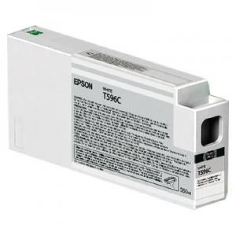 Epson Singlepack White T596C00 UltraChrome HDR 350 ml | Epson
