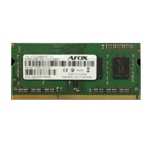 AFOX SO-DIMM DDR3 8GB memory module ...