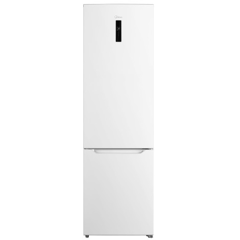 Midea Refrigerator | MDRB489FGE01O | Energy efficiency class E | Free standing | Combi | Height 201 cm | No Frost system | Fridge net capacity 247 L | Freezer net capacity 83 L | Display | 41 dB | White