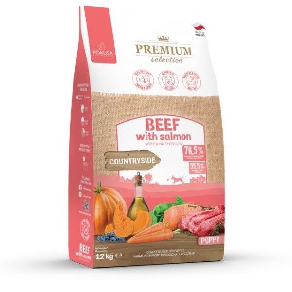 POKUSA Premium Selection Puppy Beef with ...