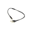 Gembird !Adapter audio stereo 3.5mm mini Jack/4PIN/ audio cable 0.2 m 2 x 3.5mm Black