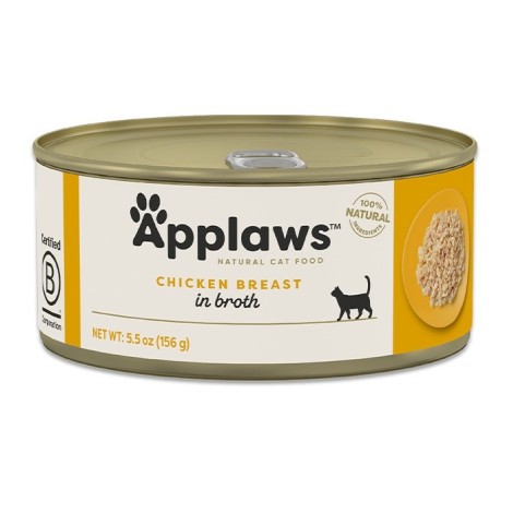 APPLAWS Cat Chicken breast - wet cat food - 156 g