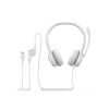 Logitech | USB Computer Headset | H390 | Wired | Over-Ear | Microphone | Noise canceling | Off-white