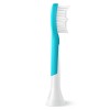 Philips Replacement brush heads | HX6044/90 Sonicare For Kids7+ | Heads | For kids | Number of brush heads included 4 | White/Blue