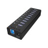 Raidsonic | 10 port USB 3.0 Hub | Icy Box IB-AC6110