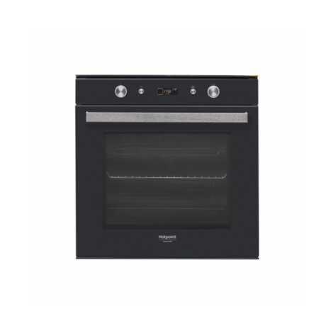 Hotpoint | Built in Oven | FI7 861 SH BL HA | 73 L | Multifunctional | AquaSmart | Electronic | Convection | Height 59.5 cm | Width 59.5 cm | Black