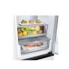 LG | Refrigerator | GBV5240DSW | Energy efficiency class D | Free standing | Combi | Height 203 cm | No Frost system | Fridge net capacity 277 L | Freezer net capacity 110 L | Display | 35 dB | White