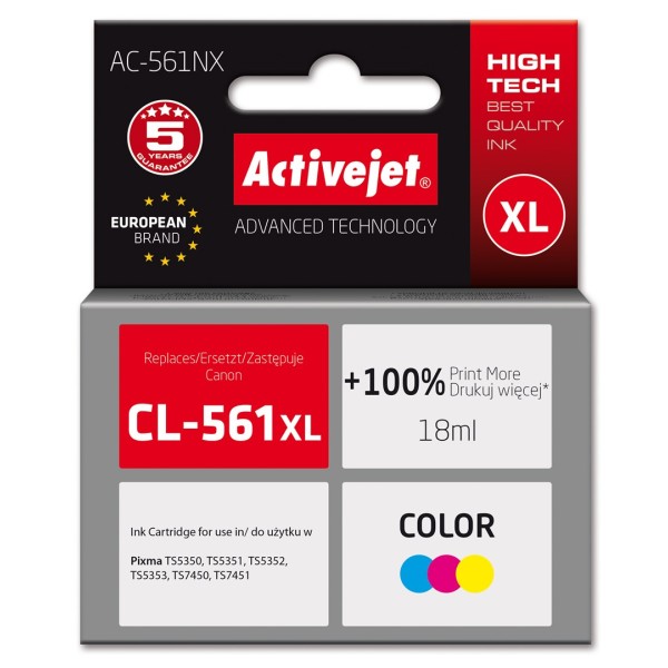 Activejet AC-561NX Printer Ink for Brother, ...