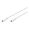 Digitus Silicone Connection Cable | AK-300341-020-W | USB-C to USB-C