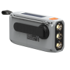 Marmitek RESQ 100 outdoor radio, Gray | Marmitek