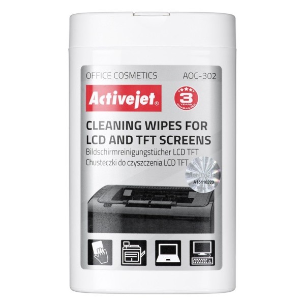 Activejet AOC-302 LCD matrix wipes 100 ...