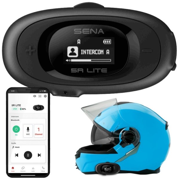 SENA MOTORBIKE INTERCOM 5RLITE-01 FOR 1 ...