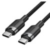 CABLE USB-C TO USB-C/1M BLACK TRDBF VENTION