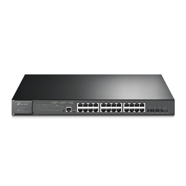 Switch|TP-LINK|Omada|TL-SG3428XMP|Type L2+|Rack|4xSFP+|1xConsole|1|PoE+ ports 24|384 Watts|TL-SG3428XMP