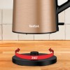 TEFAL | Kettle | KI583C10 | Electric | 2000 W | 1.5 L | Stainless Steel | 360° rotational base | Gold
