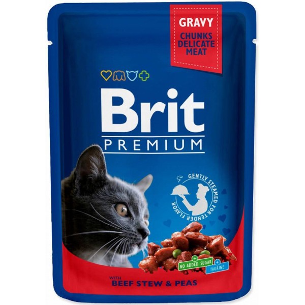 BRIT Premium Cat Beef Stew&Peas - ...