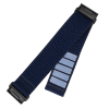 Fixed | Sporty Strap for Garmin QuickFit 22mm | 160-210 mm | Dark blue | Nylon