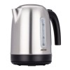 MPM MCZ-102M electric kettle 1.7 L 2200 W Black, Stainless steel