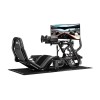Next Level Racing | Steel | Racing Simulator Cockpit | F-GT Pro Formula and GT Black Edition | Black