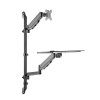 PC ACC SIT-STAND WORKSTATION/17-32