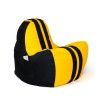 Sako bag pouffe Ferrari black-yellow XXL 140 x 100 cm