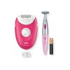 Braun Epilator | SE3-202 Silk épil 3 | Number of power levels 2 | White/Pink